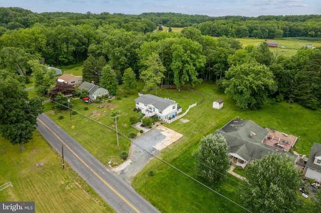 315 Robinhood Rd, Havre De Grace, MD 21078 - bird's eye view of a forest