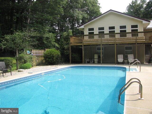 29414 Andrew Ln, Easton, MD 21601 - view of pool featuring a deck and a patio