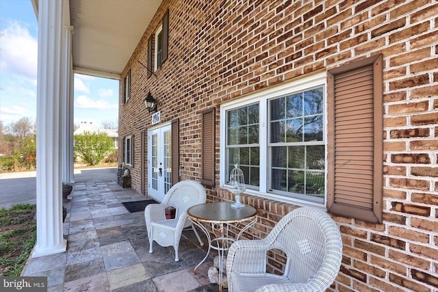 896 Hershey Heights Rd, Hanover, PA 17331 - view of patio / terrace featuring french doors