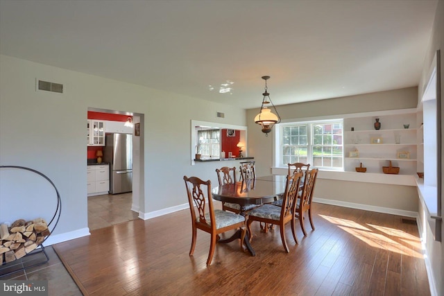 896 Hershey Heights Rd, Hanover, PA 17331 - dining room featuring hardwood / wood-style floors and baseboards