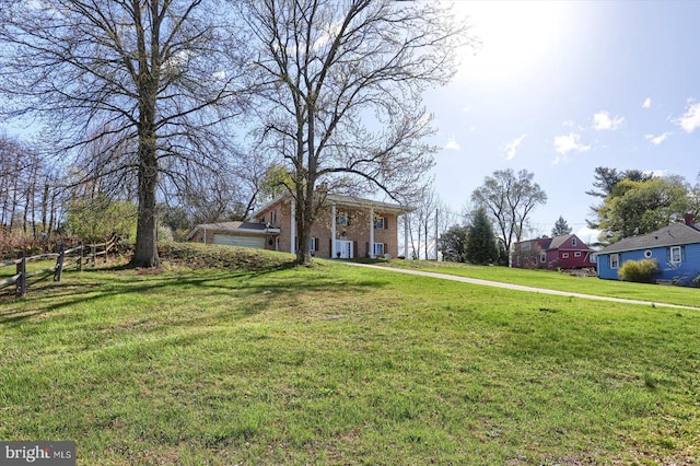 896 Hershey Heights Rd, Hanover, PA 17331 - view of front facade featuring a front lawn and brick siding