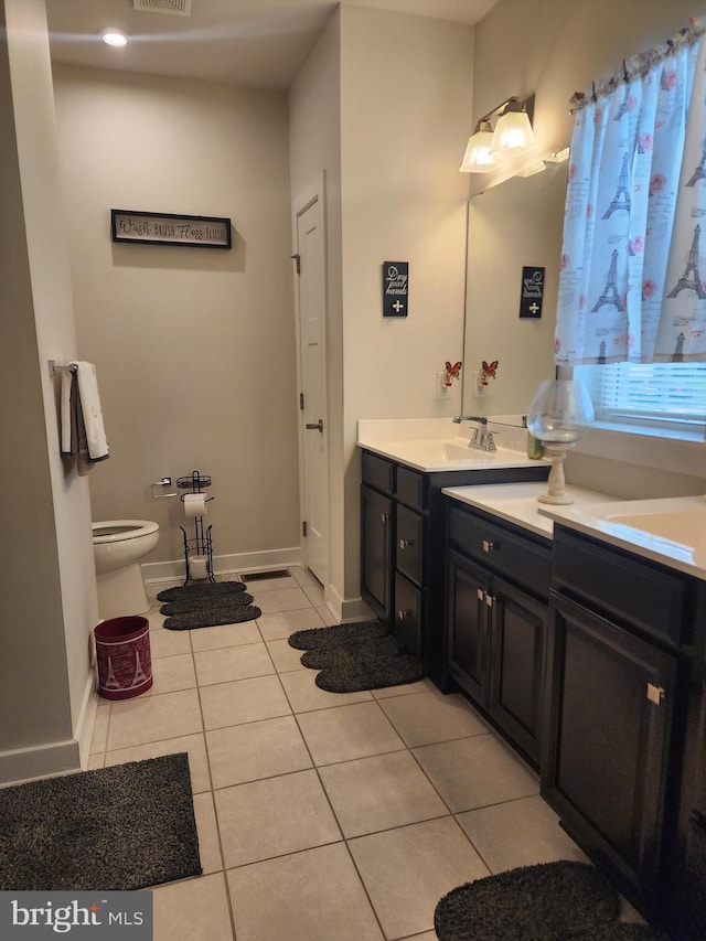 114 Furies St, Smyrna, DE 19977 - full bath with tile patterned floors, vanity, toilet, and baseboards