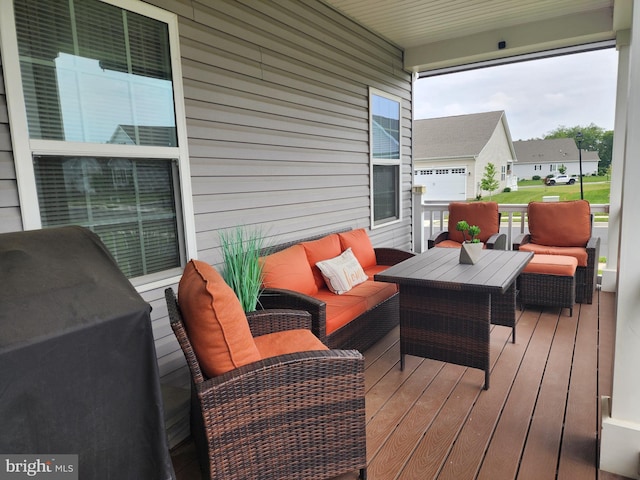 114 Furies St, Smyrna, DE 19977 - porch featuring an outdoor hangout area