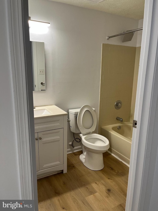 7539 Rain Flower Way, Columbia, MD 21046 - full bathroom with wood finished floors, vanity, and shower / tub combination