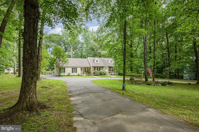 74 Piney Ridge Ln, North East, MD 21901 - view of front of home featuring asphalt driveway and a front yard