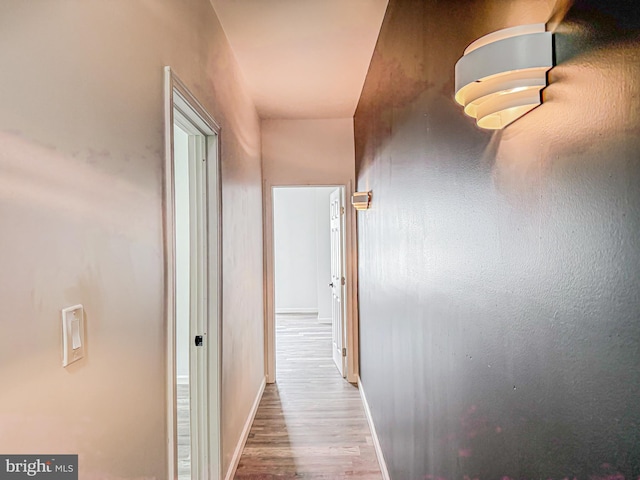5849 Washington Ave, Philadelphia, PA 19143 - hall featuring wood finished floors and baseboards
