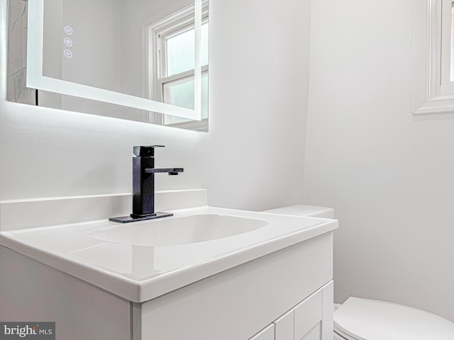 5849 Washington Ave, Philadelphia, PA 19143 - bathroom featuring vanity and toilet