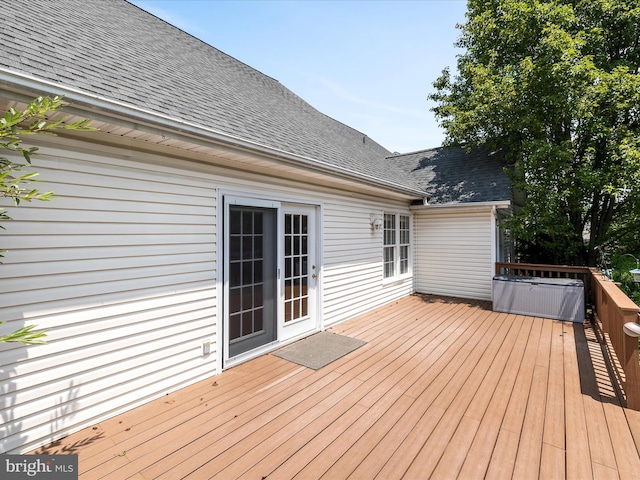 106 Barb Ct, Stephens City, VA 22655 - view of wooden deck