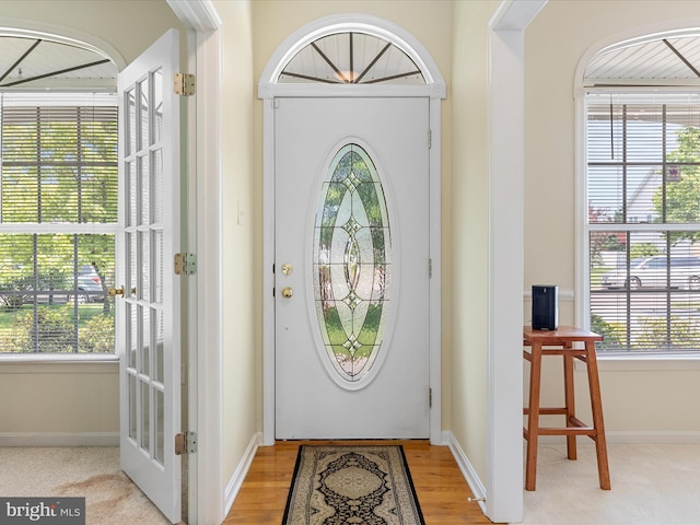 106 Barb Ct, Stephens City, VA 22655 - foyer with wood finished floors and baseboards