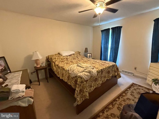 530 Glenhaven Dr, Glenshaw, PA 15116 - carpeted bedroom featuring a ceiling fan