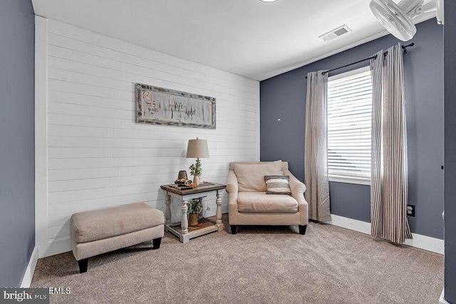 111 Lawrence Dr, Lanoka Harbor, NJ 08734 - living area with carpet flooring and baseboards