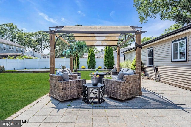 111 Lawrence Dr, Lanoka Harbor, NJ 08734 - view of patio / terrace with a pergola