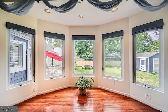 3528 Cohasset Ave, Annapolis, MD 21403 - empty room featuring wood-type flooring and recessed lighting
