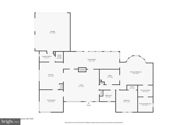 3528 Cohasset Ave, Annapolis, MD 21403 - view of room layout
