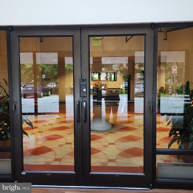 3 Southerly Unit 204, Towson, MD 21286 - doorway to property featuring french doors