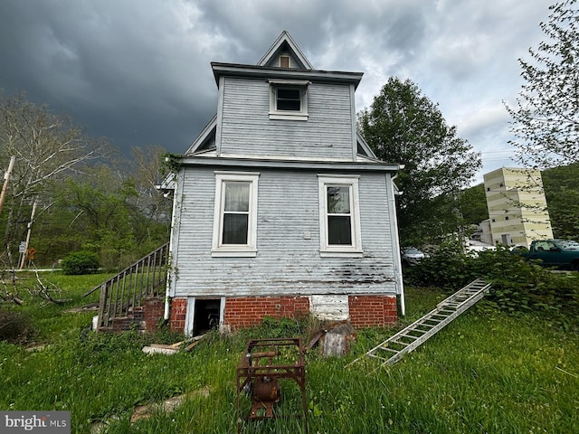 818 Rte 481, Monongahela, PA 15063 - view of home's exterior featuring stairway