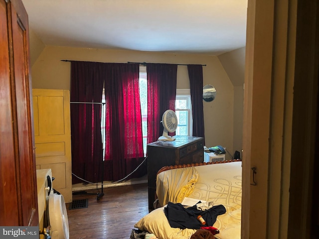 818 Rte 481, Monongahela, PA 15063 - bedroom featuring vaulted ceiling and wood finished floors