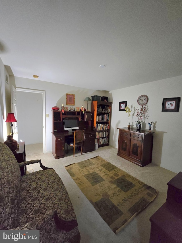 721 Kincaid Mills Ln, Wallingford, PA 19086 - living area featuring carpet flooring