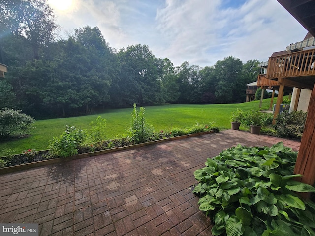 721 Kincaid Mills Ln, Wallingford, PA 19086 - view of patio / terrace with a deck