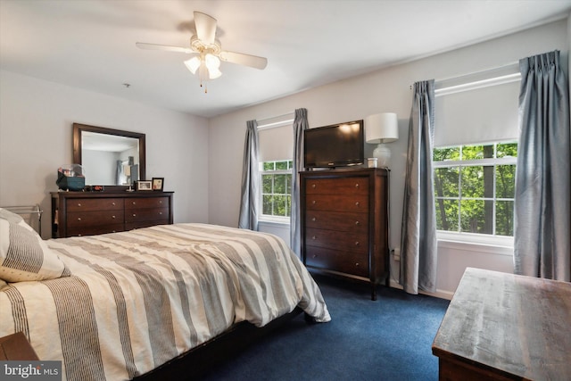 2009 Creekside Ct Unit 28, Warrington, PA 18976 - carpeted bedroom with a ceiling fan