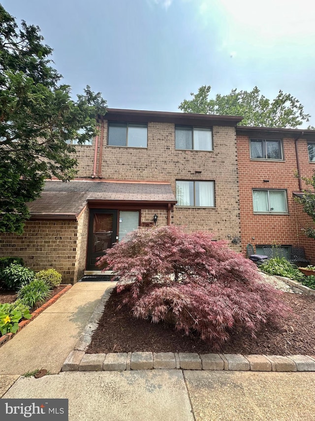 7167 Winter Rose Path, Columbia, MD 21045 - view of front of house with brick siding