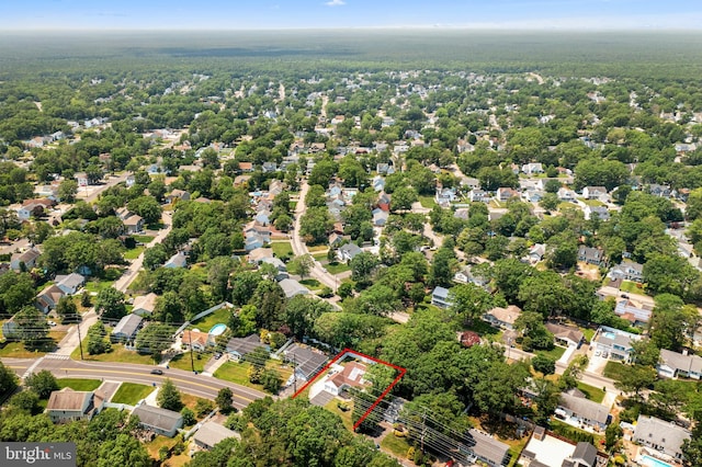 470 N Nautilus Dr, Manahawkin, NJ 08050 - aerial view of property's location featuring property parcel outlined
