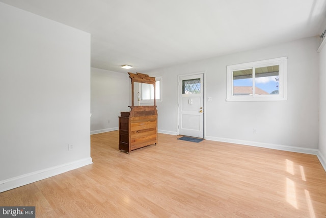 2000 Longview Ct, Baltimore, MD 21237 - foyer with light wood-type flooring and baseboards