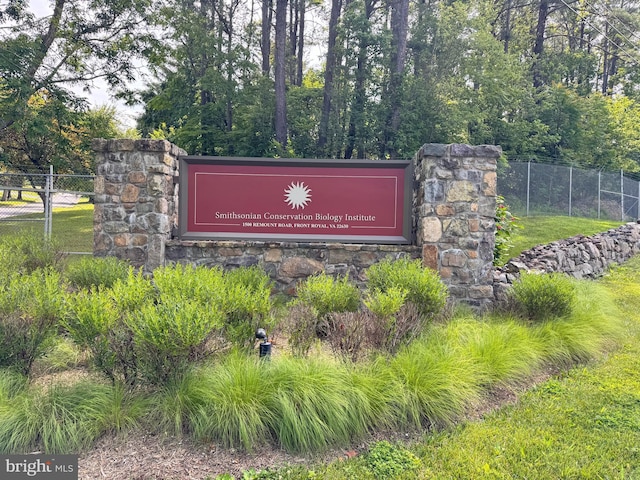 14 Summit Point Dr, Front Royal, VA 22630 - view of community sign