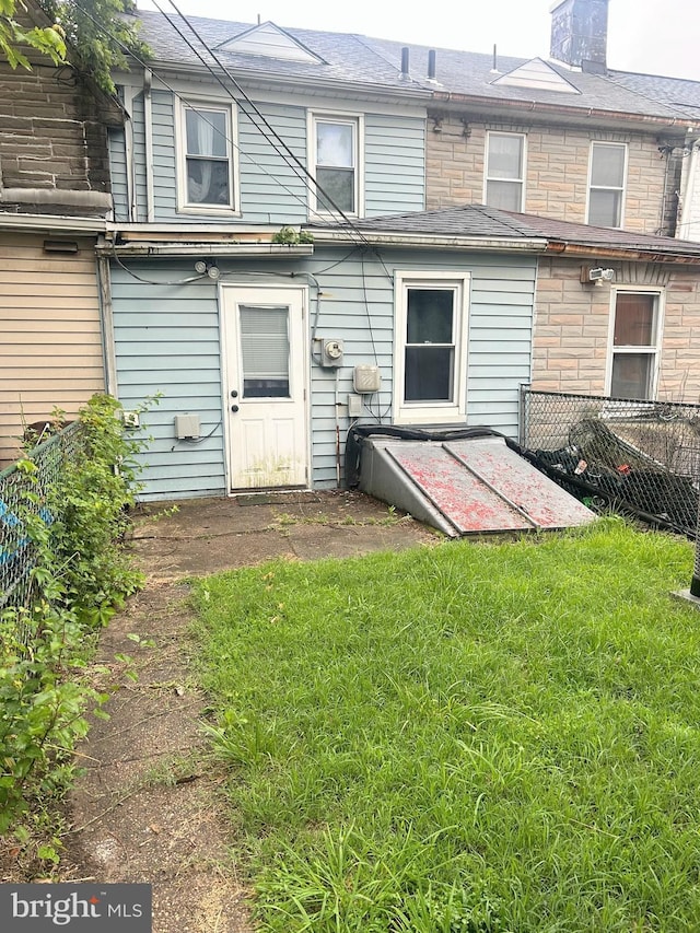 6540 Parnell Ave, Baltimore, MD 21222 - back of property with a chimney