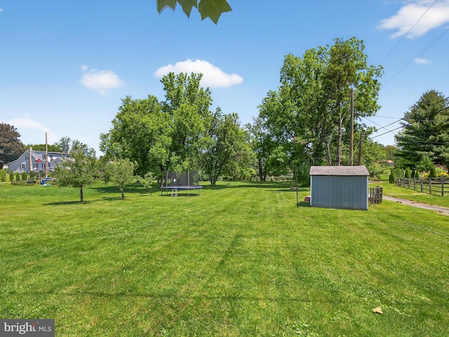 303 Stevens Ave, Reading, PA 19608 - view of yard with a trampoline