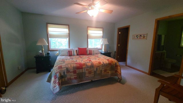 1725 Loop Rd, Franklin, WV 26807 - carpeted bedroom with baseboards and a ceiling fan