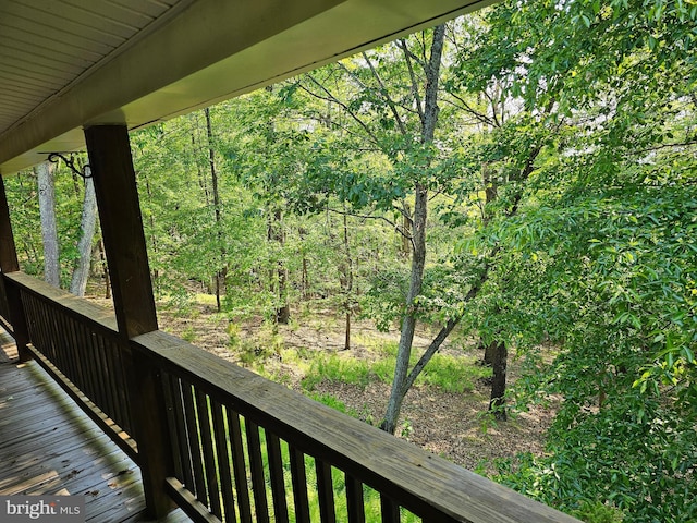 1725 Loop Rd, Franklin, WV 26807 - view of wooden terrace