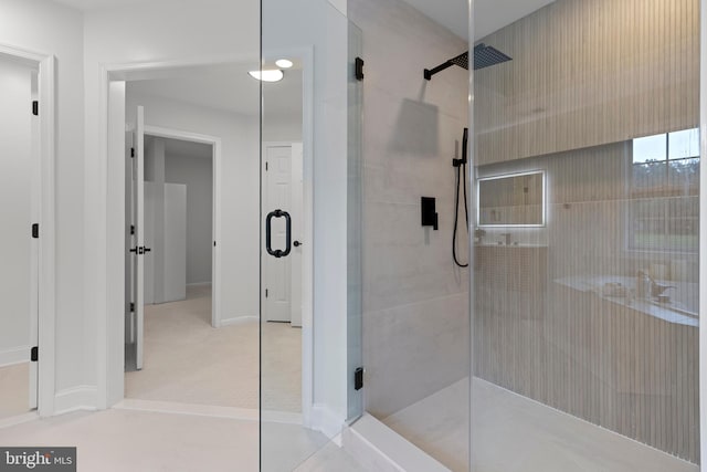 5204 Muirfield Dr, Ijamsville, MD 21754 - full bath with a tile shower and baseboards