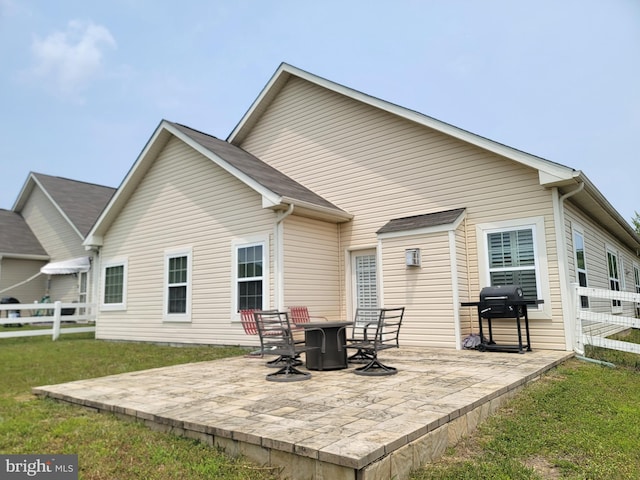 11257 Yellowstone Ct, White Plains, MD 20695 - rear view of property with a patio