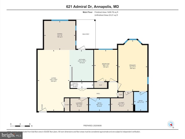 621 Admiral Dr Unit 207, Annapolis, MD 21401 - room layout