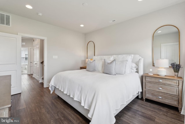 13126 Hawkeye Aly, Clarksburg, MD 20871 - bedroom with wood finished floors, recessed lighting, and baseboards