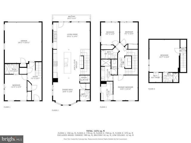 13126 Hawkeye Aly, Clarksburg, MD 20871 - property floor plan