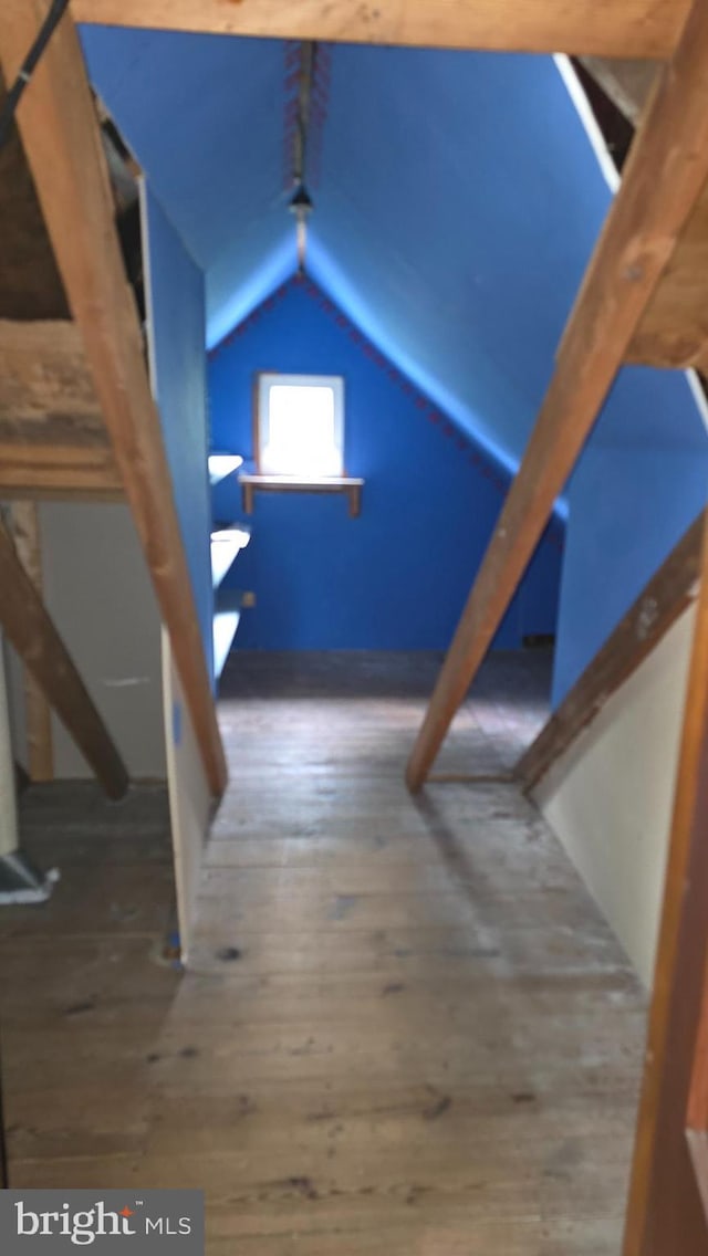 2103 W Trindle Rd, Carlisle, PA 17013 - additional living space featuring vaulted ceiling and wood-type flooring
