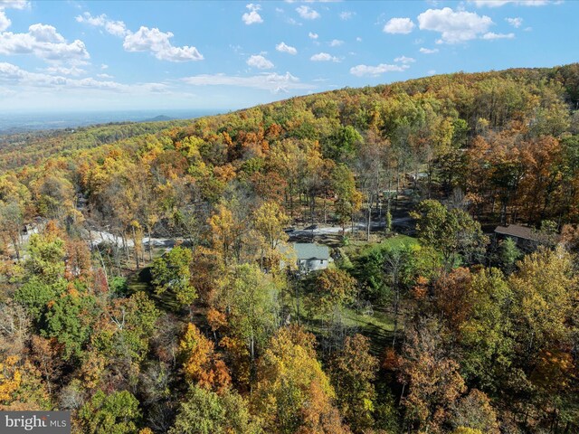 87 Tulip Poplar Dr, Linden, VA 22642 - aerial view of a heavily wooded area