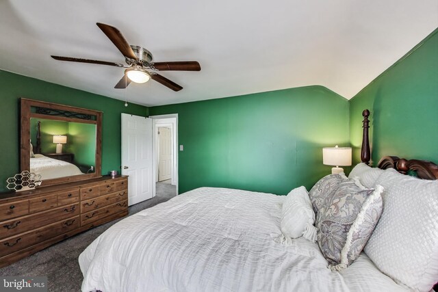 5016 56th Ave, Hyattsville, MD 20781 - carpeted bedroom featuring a ceiling fan