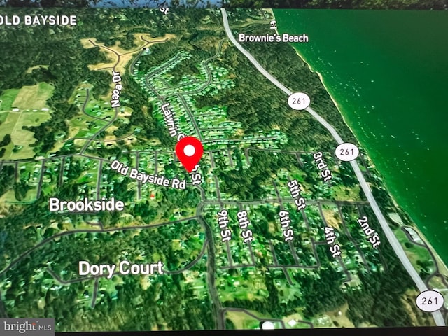 6548 10th St, Chesapeake Beach, MD 20732 - aerial overview of property's location