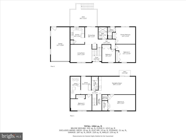 6548 10th St, Chesapeake Beach, MD 20732 - property floor plan