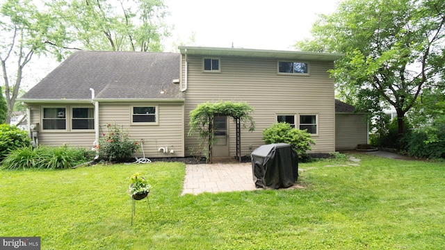 3809 Carriage House Dr, Camp Hill, PA 17011 - back of house featuring a patio and a yard