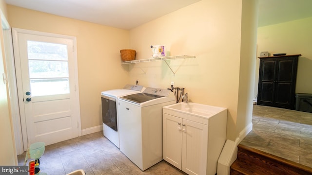 3809 Carriage House Dr, Camp Hill, PA 17011 - washroom with independent washer and dryer and baseboards
