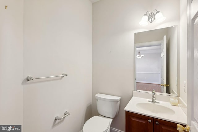 24 Tocati St, Thurmont, MD 21788 - bathroom featuring toilet and vanity