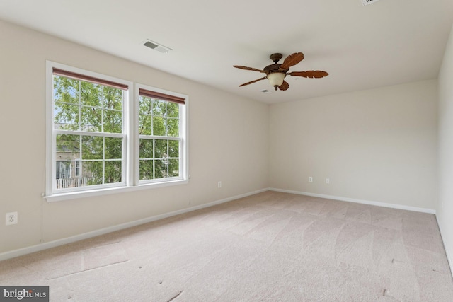 24 Tocati St, Thurmont, MD 21788 - spare room featuring light colored carpet and ceiling fan