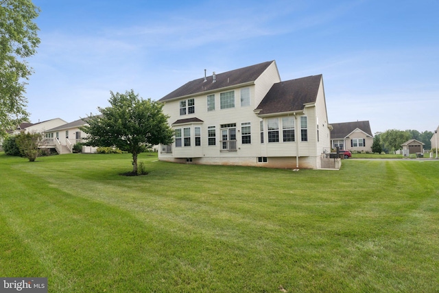 24 Tocati St, Thurmont, MD 21788 - back of house featuring a yard