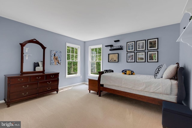 1337 Pennsridge Pl, Downingtown, PA 19335 - bedroom with light colored carpet and baseboards