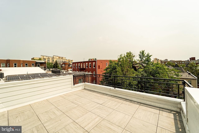 2517 Ontario Rd NW Unit Ph8, Washington, DC 20009 - view of patio / terrace with a balcony