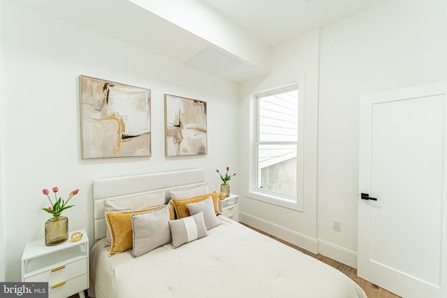 2517 Ontario Rd NW Unit Ph8, Washington, DC 20009 - bedroom featuring wood finished floors and baseboards